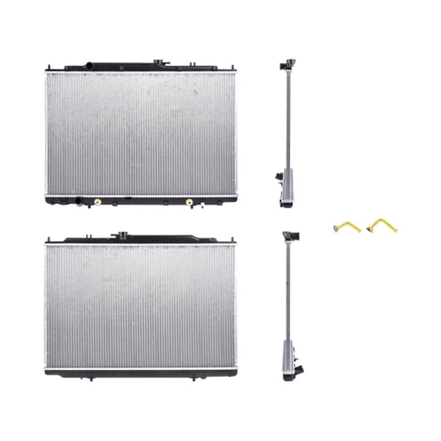 Radiador De Agua Mdx 2001 A 2002 Acura Aut Soldado Polar .