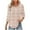 Multicolor, variant on LYEAA Women Garden Party Blouse 2025 3/4 Sleeve Round Neck Floral Print Casual Tops Lightweight Beach Resort Shirt Summer Cotton Loose Fit Multicolor L