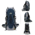 thumbnail image 2 of Lixada Sac à Dos de Sport Extérieur Imperméable 50L Randonnée randonnée Camping Voyage avec Housse de Pluie, 2 of 7