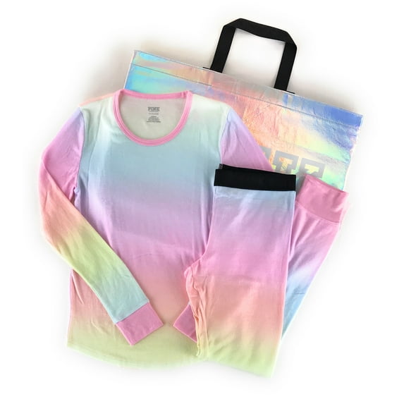 Victoria's Secret PINK Pajama Set with Reusable Tote Bag