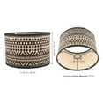 thumbnail image 2 of SEWACC Bamboo Lamp Shades Assorted Color for Table Lamp Use 1Set, 2 of 5