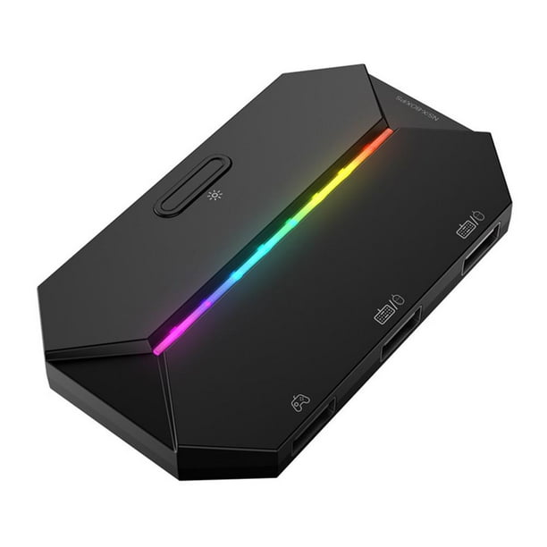 Convertidor de teclado y ratón G6L adaptador de controlador móvil con cable para PS3 PS4 Hugtrwg Para estrenar