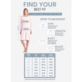 thumbnail image 6 of Casual Nights Women's Fleece Long Sleeve Nightgown, Floral Microfleece Sleepwear with Lace Trim and 3-Button Crew Neck, Sparkle Pink XX-Large, 6 of 6