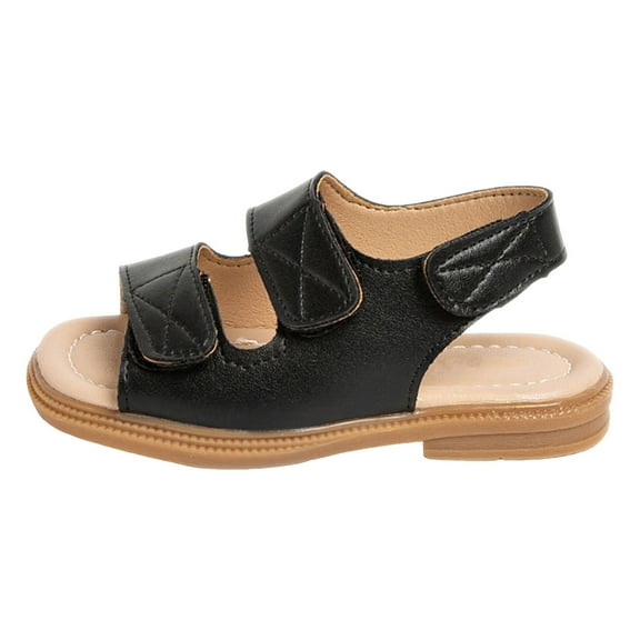 Caqnni Toddler Girl Jelly Sandals, Closed Toe Princess Summer Dress Shoes, Beach Flat Sandals,Casual Flat Shoes Water Beach Princess Shoes Sandals Mary Jane Summer Rain Shoes Toddler Girl Sandals