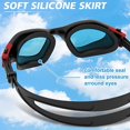 thumbnail image 4 of Gafas de natación polarizadas, antivaho y anti-UV, gafas de visión clara para hombres, mujeres y adolescentes., 4 of 5