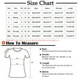 thumbnail image 3 of Jewelreauty Tunic Tops for Women Elbow Length Notch Neck Casual Button Blouses Summer Casual Tees, 3 of 5