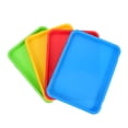 thumbnail image 4 of Dosaele 4 Pcs Tray Serving Craft Pigment Arts and Crafts Organizer Trays Child, 4 of 8