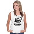 thumbnail image 5 of Crazy Aunt Funny Fave Auntie Present Tank Top Tee Shirt Women Brisco Brands L, 5 of 6