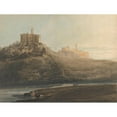 thumbnail image 3 of Thomas Girtin 18x15 Black Modern Framed Museum Art Print Titled - Warkworth Castle, Northumberland (ca. 1798), 3 of 5