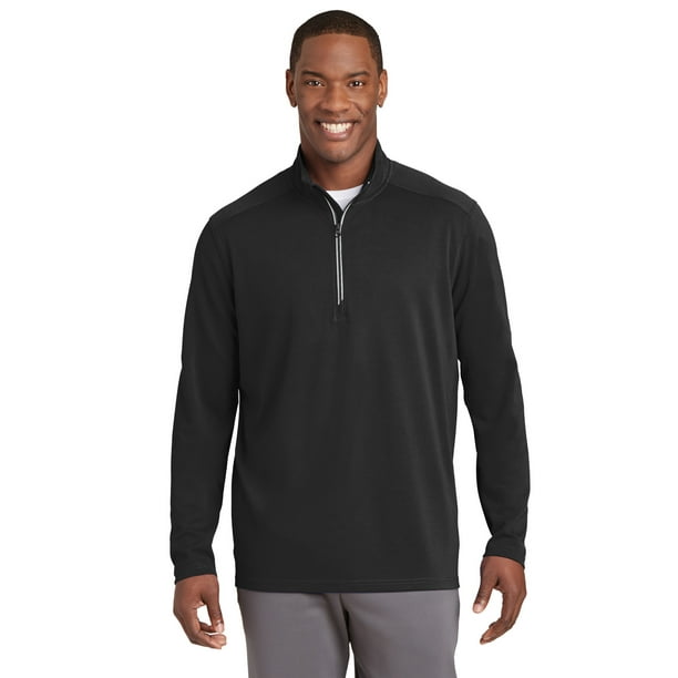 Sudadera Sport-Tek® Sport-Wick® texturizada con cremallera de 1/4. ST860 deporte-tek ST860