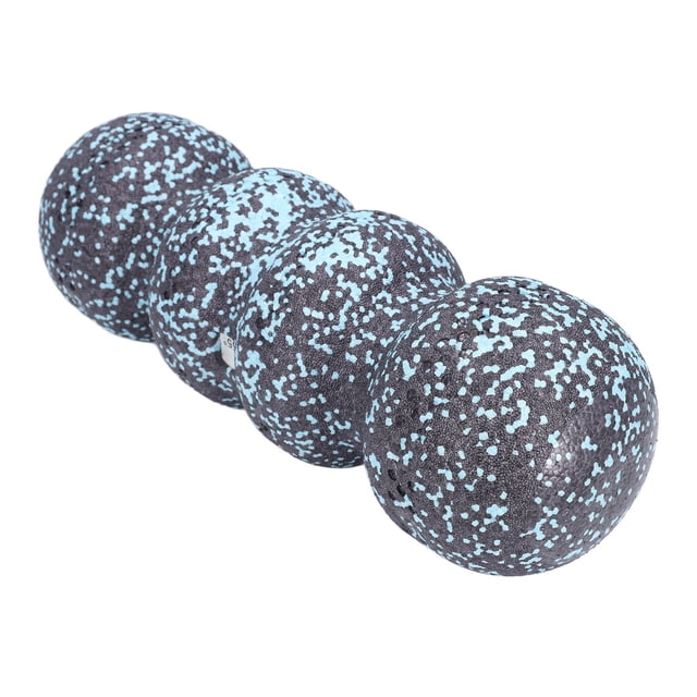 Muscle Massage Roller, Round End Grooved Foam Roller Muscle Relaxation 55 Shore Hardness for Neck for Home