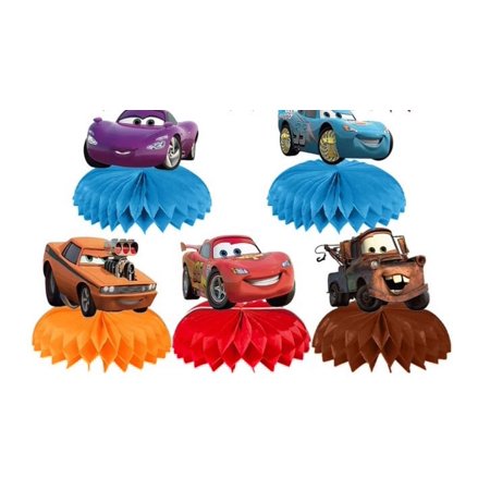VAK The Lightning Cars McQueen Kids Birthday Party Home Decor Centerpiece
