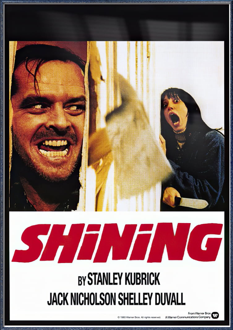 The Shining Classic Horror Movie Poster HD Canvas Print 12 16 20 24" Sizes #3 