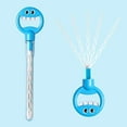 thumbnail image 3 of Meitianfacai 32-Hole Bubble Wand - Smiling Face Bubble Maker with Refill Solution for Outdoor Fun (Blue), 3 of 3