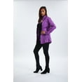 thumbnail image 2 of Women's Lightweight Long-Sleeve Full-Zip Cotton Stand Collar Walking Jacket, 2 of 4