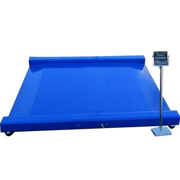 Optima Scales OP-917-HD-5000 Heavy Duty Large Platform Drum Scale - 5000 x 1 lb.