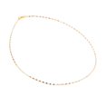 thumbnail image 1 of Cadena Grano de Café Ametrinaa 1.8mm Unisex 40cm Oro Italiano 10k, 1 of 5