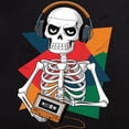thumbnail image 3 of CafePress - A Skeletal Figure With A T Shirt Featuring - Men's Dark Loose Fit Cotton Pajama Set, 3 of 7