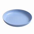 thumbnail image 2 of Dinner Plates with Deep Rim for Serving Salad and Pasta, Microwave and Dishwasher Safe Reusable Plates, 2 of 6