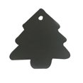 thumbnail image 1 of letairis 100x Kraft Paper Blank Hang Tags Christmas Tree Party Favor Note Gift Card Label Black, 1 of 8