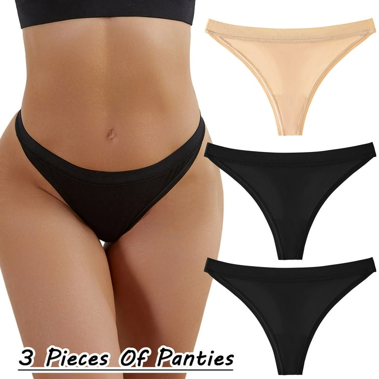 Aayomet Women Underwear Underpants Patchwork Color Underwear Panties Bikini  Solid Womens Briefs Knickers Valentines Gift For,BK4 XXL