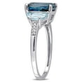 thumbnail image 3 of Everly Women's Topaz Sterling Silver Ring, 3 of 7