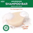 thumbnail image 4 of Garnier Whole Blends Shampooing Solide réparateur Trésors de Miel pour cheveux abîmés, Emballage zéro plastique,  sans agents de conservation, sans silicone, sans savon ni pigments, avec miel et cire, 4 of 7