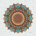 thumbnail image 2 of Wiens, James 15x15 White Modern Wood Framed Museum Art Print Titled - Mandala Dream, 2 of 4