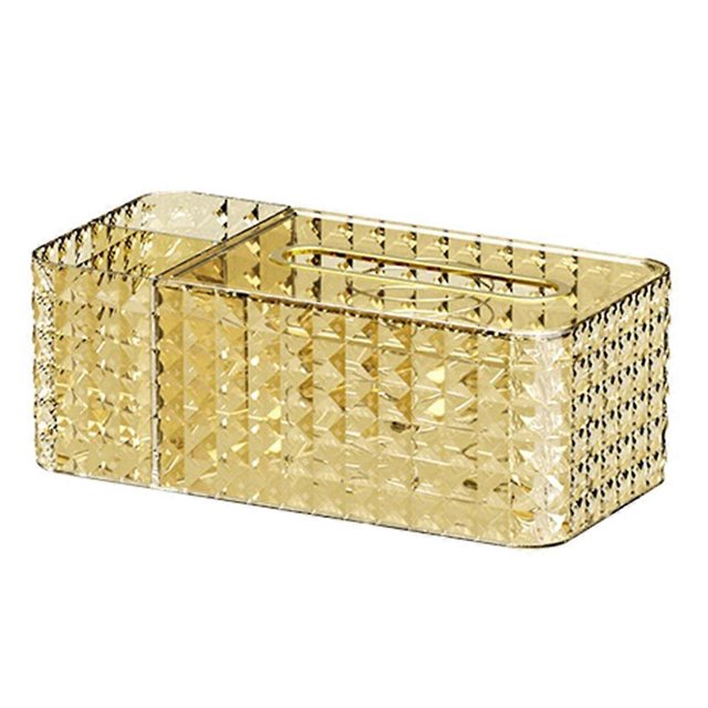 Luxury Wind Tissue Box Simple Paper Box Creatives Table Storage Box-C