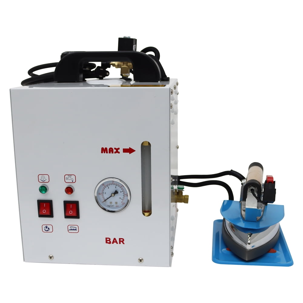 Industrial Steam Iron Curtain Hanging Bottle Steam Electric Iron Boiler with 1 Gal Tank 110V