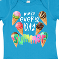 thumbnail image 4 of Inktastic Make Every Day Summer Ice Cream Cones Boys or Girls Baby Bodysuit, 4 of 5