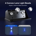 thumbnail image 3 of Luces Solares de Pared para Exterior Roopure RGB LED Impermeables Paquete de 12, 3 of 9
