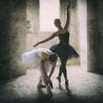 thumbnail image 2 of Schleicher-Schwarz, Roswitha 20x20 Gold Ornate Wood Framed with Double Matting Museum Art Print Titled - the  subtle bow, 2 of 4