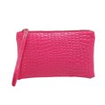 thumbnail image 4 of unbranded Cartera De Con Textura De Cocodrilo En Rosy Para Uso Diario Con, 4 of 6
