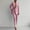 Pink, variant on Aueoeo Women's 2 Piece Outfit Long Sleeve Blazer with Pants Elegant Business Suit Sets Dressy Fashion Spring Outfits