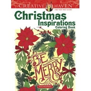 Creative Haven Christmas Inspirations Coloring Book -- Jessica Mazurkiewicz