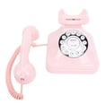 thumbnail image 1 of Teléfono Giratorio Antiguo Con Cable, Teléfono Retro Con Dial Giratorio Fácil De Usar Para Bar, 1 of 7