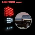 thumbnail image 3 of LED Tail Lights for 1994-2004 Chevrolet S10 Pickup,Rear Lamp Assembly Replacement for 1994-2004 GMC Snoma,for 1996-2000 Isuzu Hombre,Chrome Housing+Smoke Lens, 3 of 9