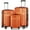 Dark Green with Hooks, variant on Xuanlur 3-Piece Lightweight Hardside Luggage Set with TSA Lock, 4-Wheel Spinner, and Hooks (20", 24", 28") - Light Blue