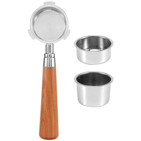 

Espresso Portafilter 51mm for EC685 EC680 Coffee Bottomless Portafilter with 51mm 2Pcs Coffee Powder Bowl