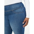 thumbnail image 4 of Sofia Jeans Women's Plus Size Melisa Curvy Flare Pull-On Jeans, 4 of 6