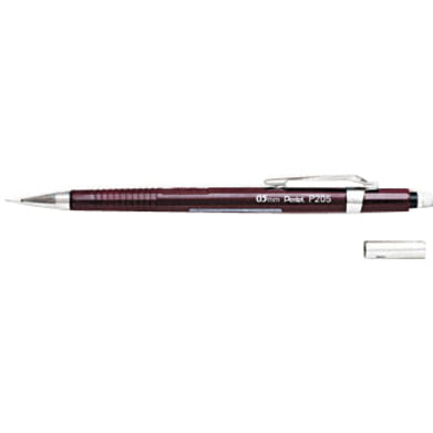 Pentel Sharp Mechanical Drafting Pencil 0.5 mm Burgundy Barrel P205B
