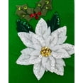 thumbnail image 3 of Bucilla Felt Applique 18" Christmas Stocking Kit, Blossoms and Birds, 3 of 6