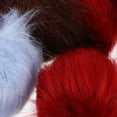 thumbnail image 5 of UPOUART 10Pcs Fluffy Pompoms for Hat Decor Artificial Wool Balls for DIY Clothing Decorations, 5 of 5