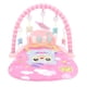 thumbnail image 2 of Gimnasio para bebés, tapete de juego, tapete de actividades para bebés con música, tapete acolchado para tiempo boca abajo, tapete de juego para bebés, regalo rosa, 2 of 14