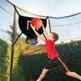 thumbnail image 2 of Trampoline Basketball Hoop - with Enclosure, for Kids/Adults, Indoor/Outdoor Play, 2 of 5
