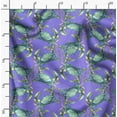 thumbnail image 2 of Soimoi Purple Heavy Satin Fabric Crabs Ocean Fabric Prints By Yard 54 Inch Wide, 2 of 6