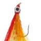 thumbnail image 4 of Pesca con mosca salmón de salmón tracking de pesca señuelo mosca flotante 6# set de gancho 5 piezas, 4 of 7
