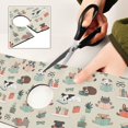 thumbnail image 6 of Yayeee Faucet Mat for Kitchen Sink 30" Diatomite Long Splash Guard Pad, Cartoon Dog Reading Pattern, 2 Pack, 6 of 7