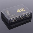 thumbnail image 1 of SUSUchens - Adaptador convertidor y divisor 4K*2K compatible con control remoto IR de 5 entradas y 1 salida, color negro, 1 of 1